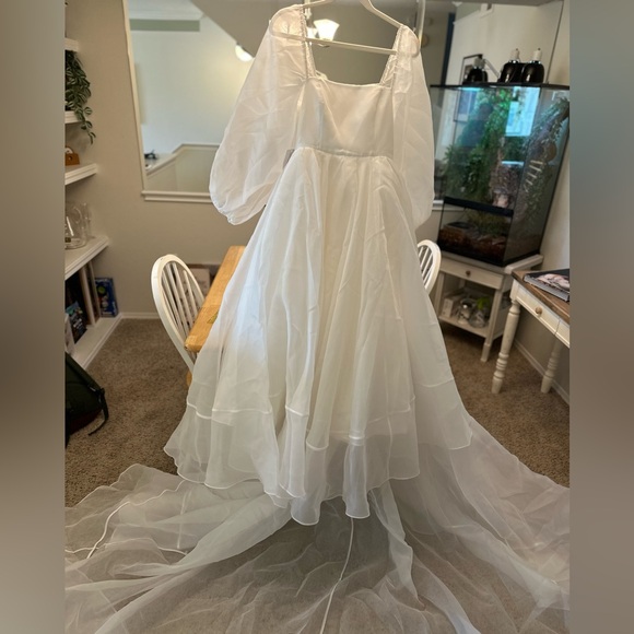 sachin and babi light blue dress Selkie Head in the Clouds Ritz Gown NWT Size 5x Full cup Blue Sold Out  Online